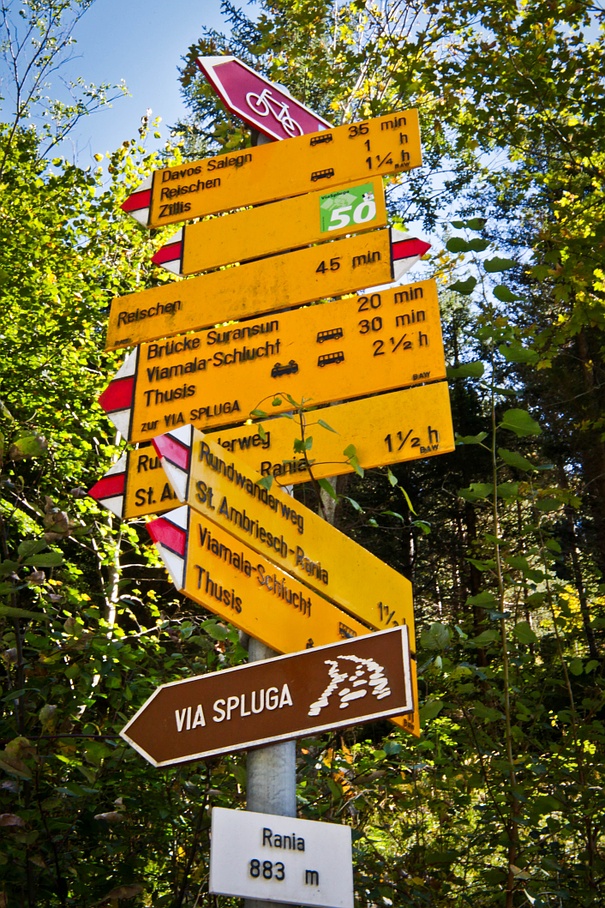 Hiking paradise - Viamala - Camping Rania - Zillis - Hinterrhein